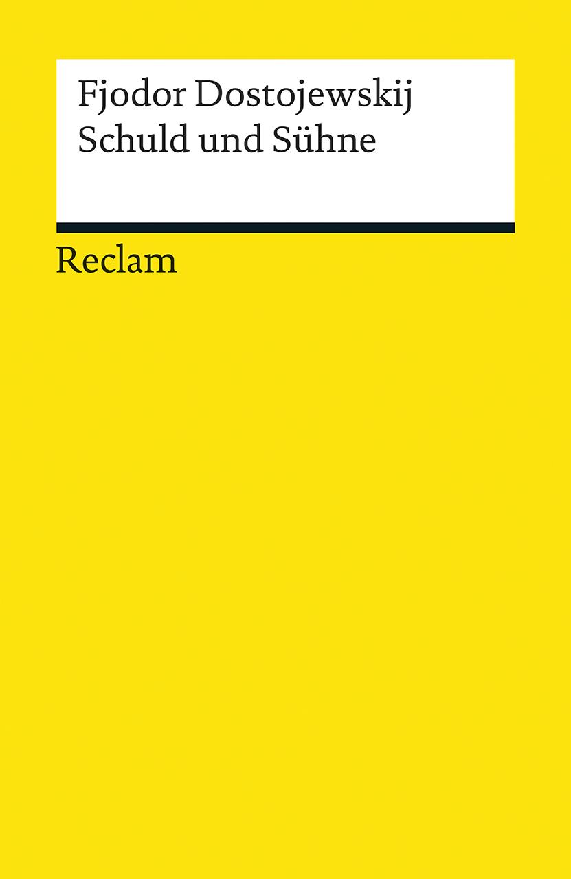 Cover of Schuld und Sühne in German