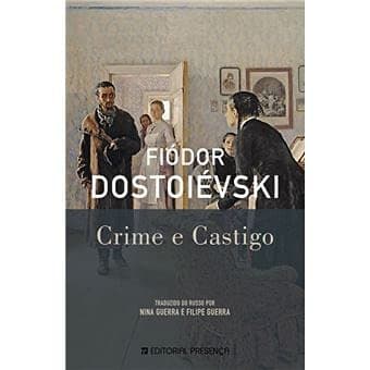 Cover of Crime e Castigo in Portuguese