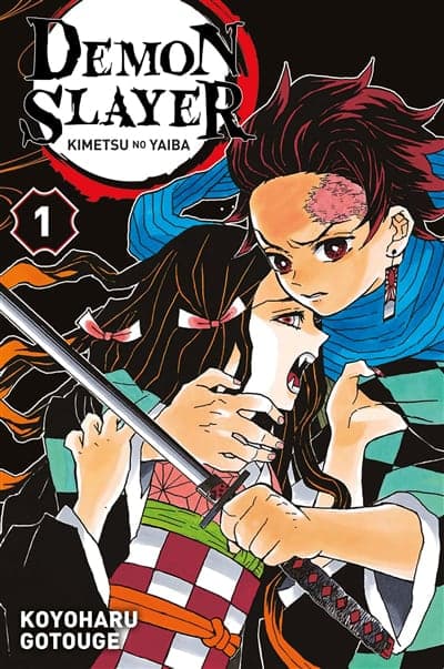 Couverture française de Demon Slayer 1