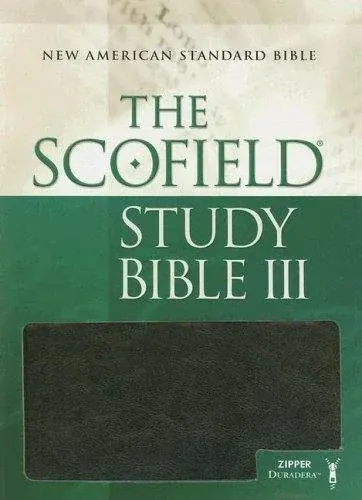 The ScofieldRG Study Bible III, NASB