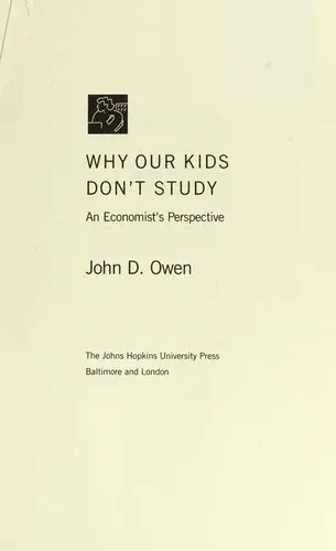 Why our kids don't study