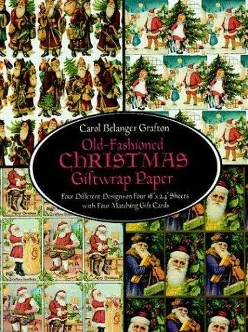 Old-Fashioned Christmas Giftwrap Paper