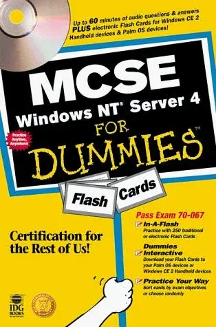 MCSE Windows NT® Server 4 For Dummies¿ Flash Cards