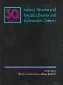 Subject Directory of Special Libraries and Information Centers (Subject Directory of Special Libraries (3 Vol.))