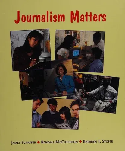 Journalism Matters Teacher's Annotated Edition