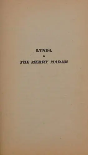 Lynda, the merry madam