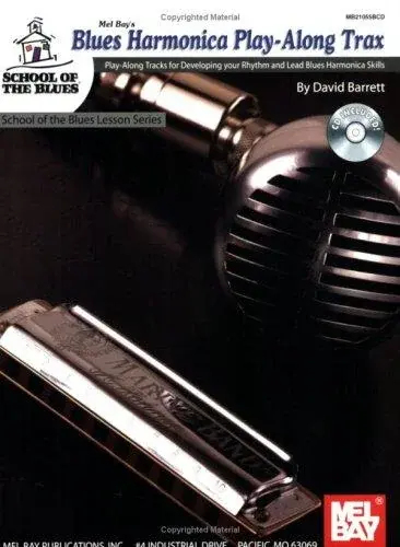 Mel Bay Blues Harmonica Play-Along Trax