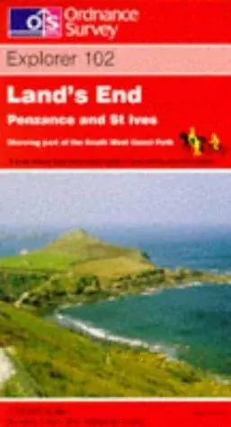 Land's End, Penzance and St.Ives (Explorer Maps)