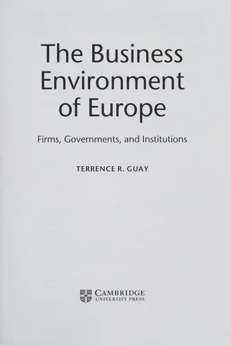 The Business Environment of Europe