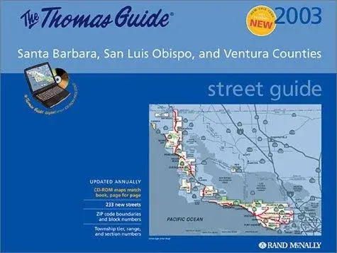 Thomas Guide 2003 Santa Barbara/Ventura (Thomas Guide Combo Packs)